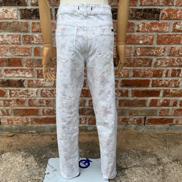 Anthropologie Wandering Watercolor floral print jeans /29 / Excellent condition - Picture 10 of 16